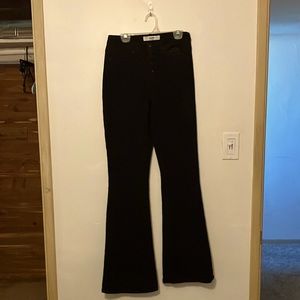 Black flare Jean